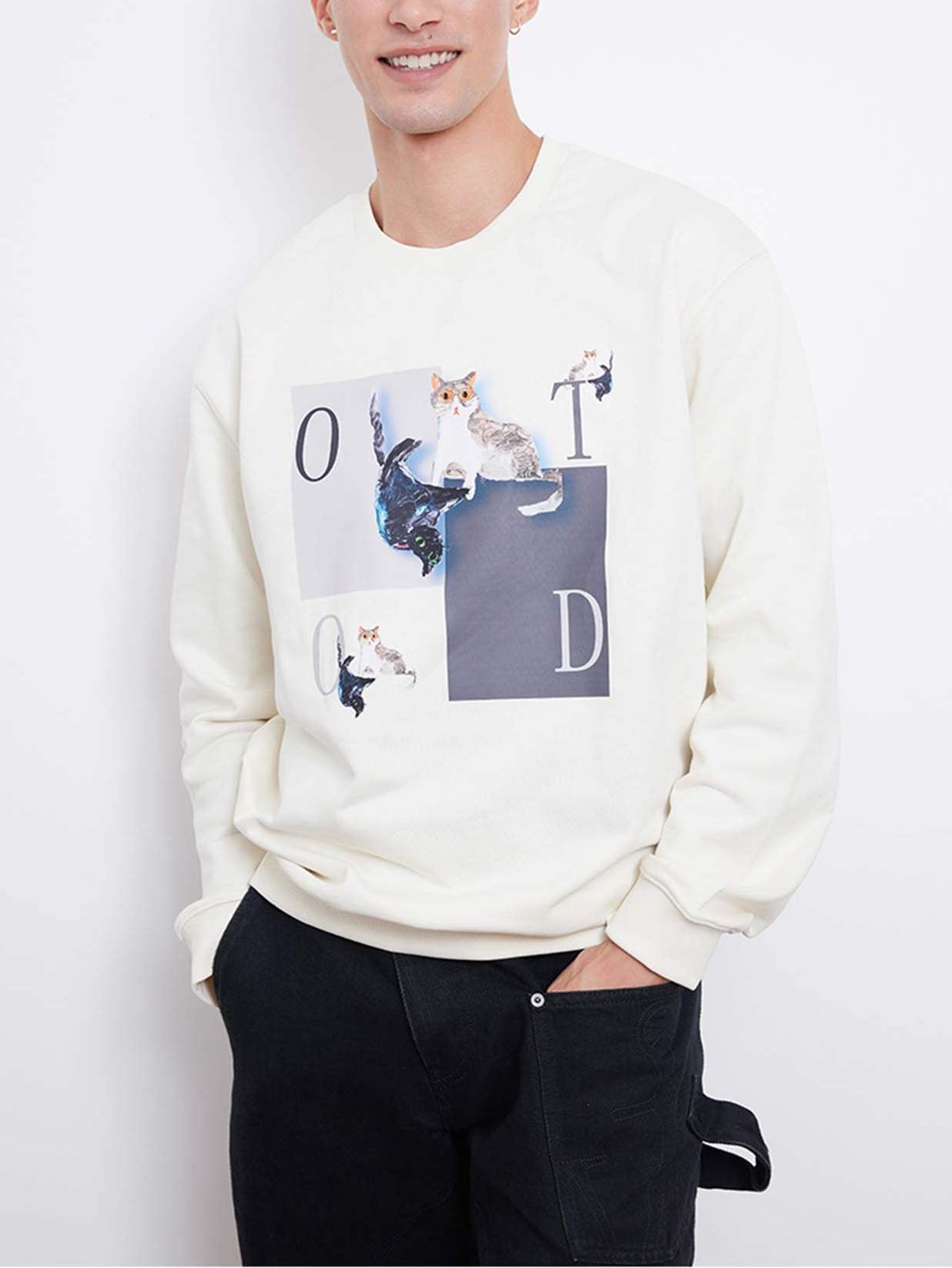 Unisex Crewneck Cotton Sweatshirt
